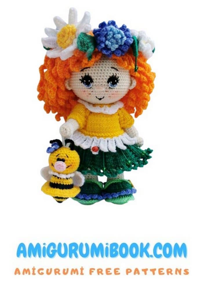 Cornflower Doll Amigurumi
