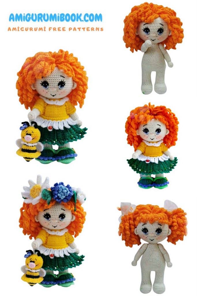 Cornflower Doll Amigurumi