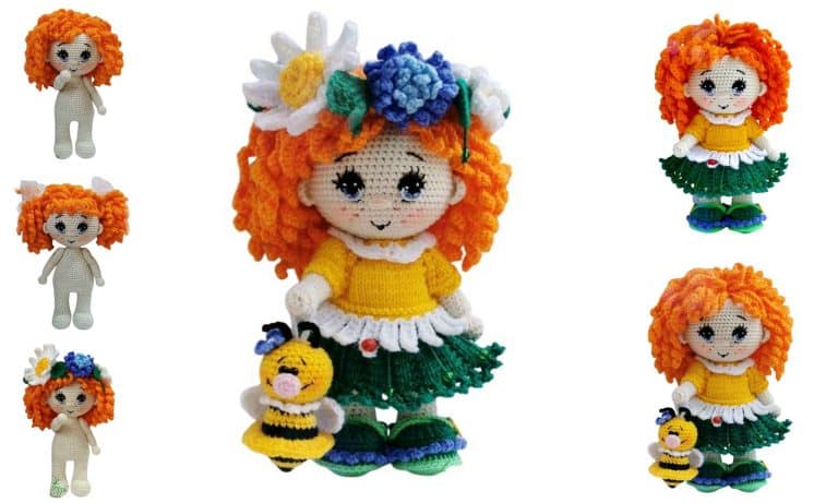 Cornflower Doll Amigurumi