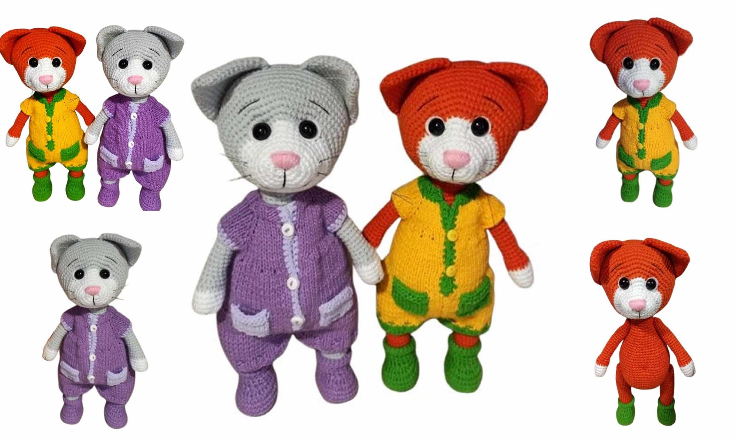 Baby Kitten Amigurumi Cat