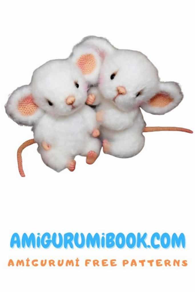 White Mouse Amigurumi