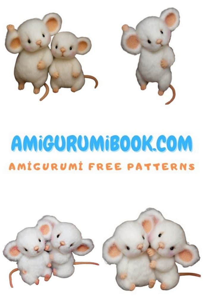 White Mouse Amigurumi