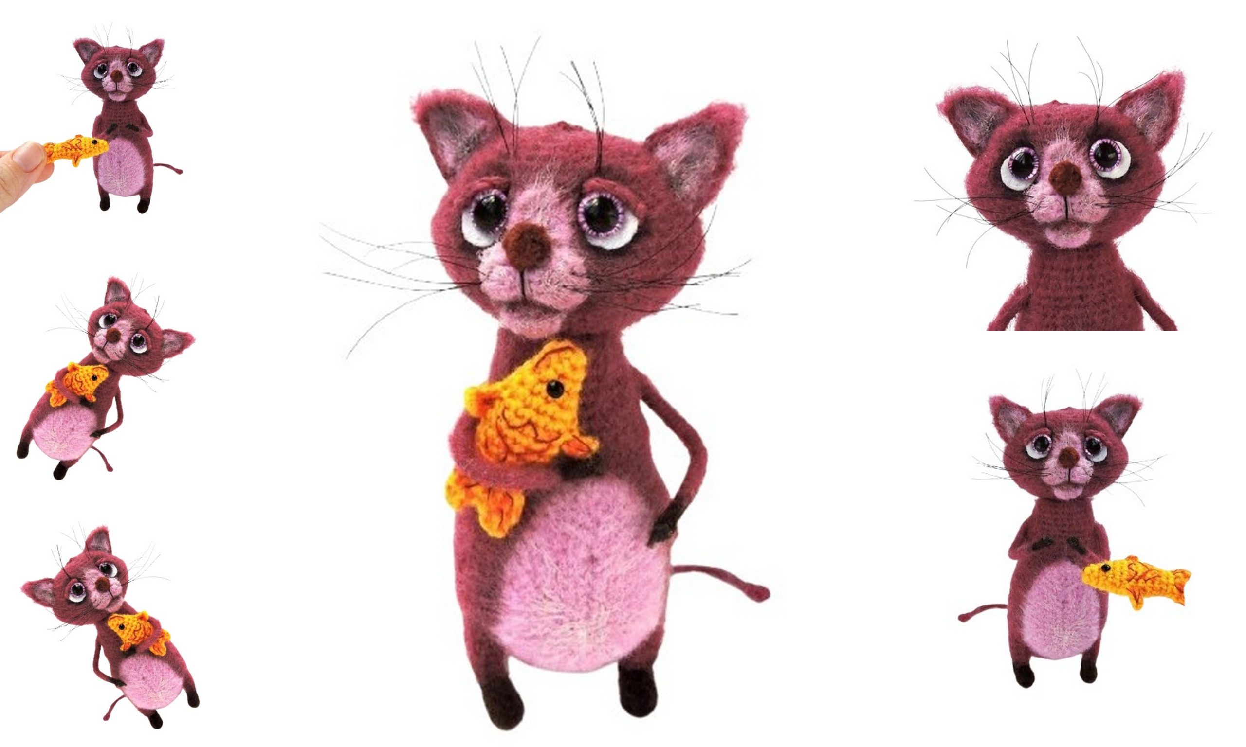 Fantasy Cat Amigurumi