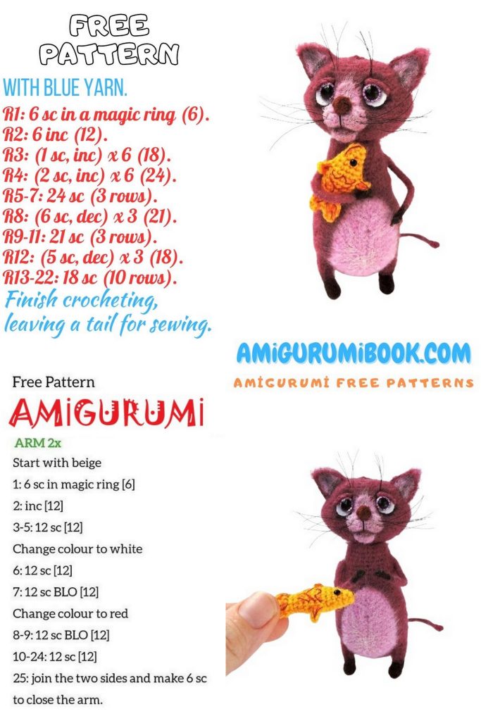 Fantasy Cat Amigurumi