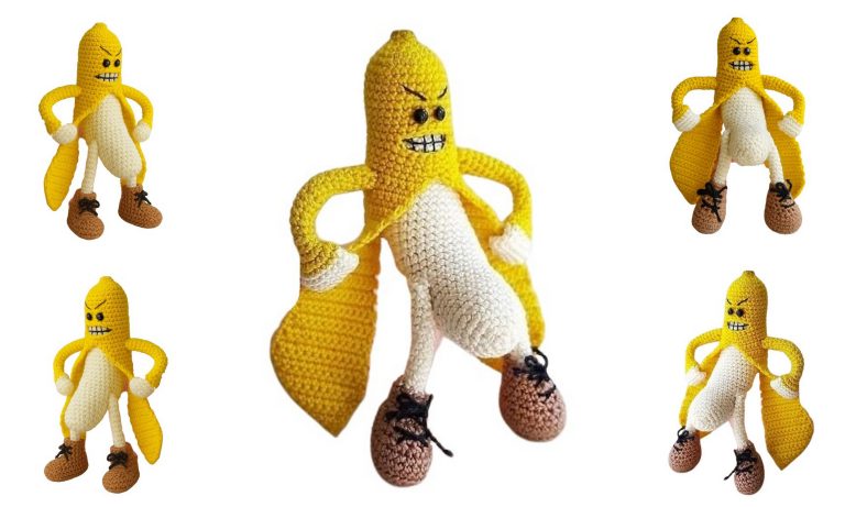 Banana Hooligan Amigurumi