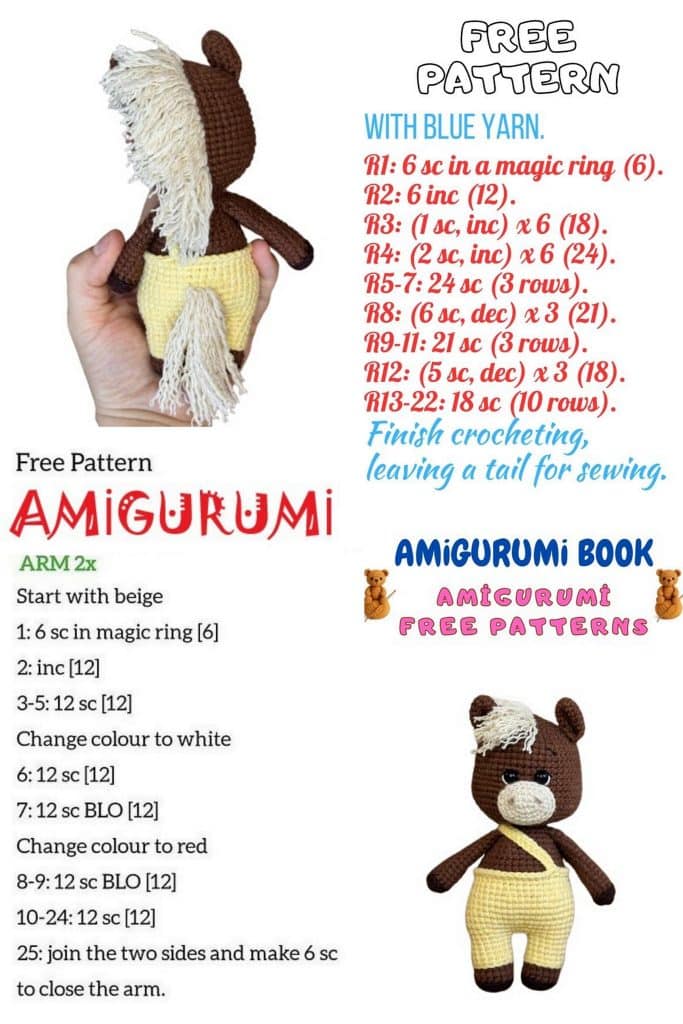 Mini Horse Amigurumi