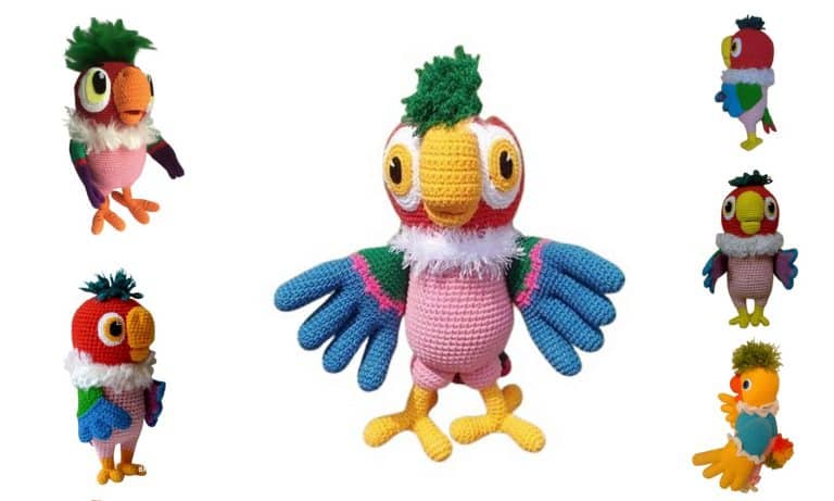 Amigurumi Parrot Kesha