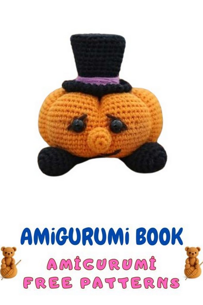 Pumpkin in a Hat Amigurumi
