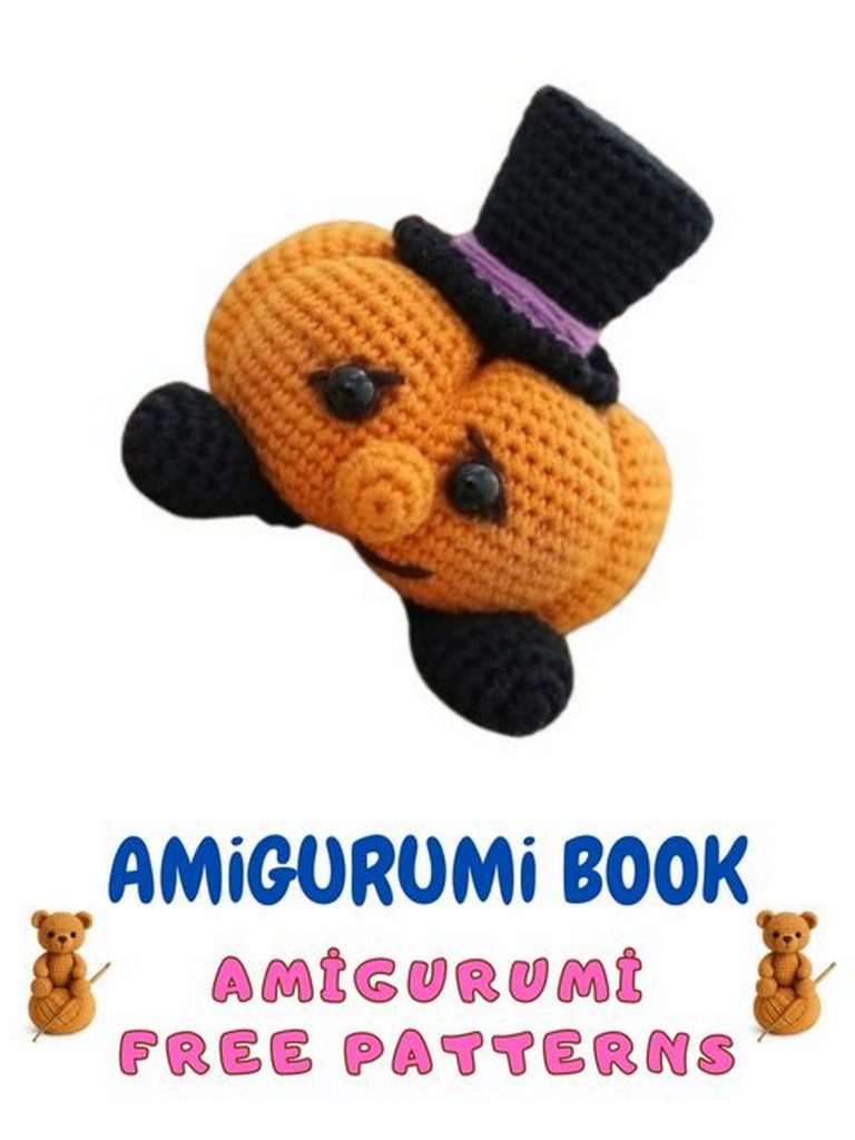 Pumpkin in a Hat Amigurumi