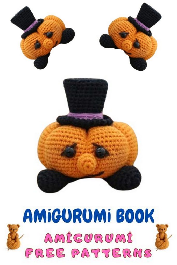 Pumpkin in a Hat Amigurumi