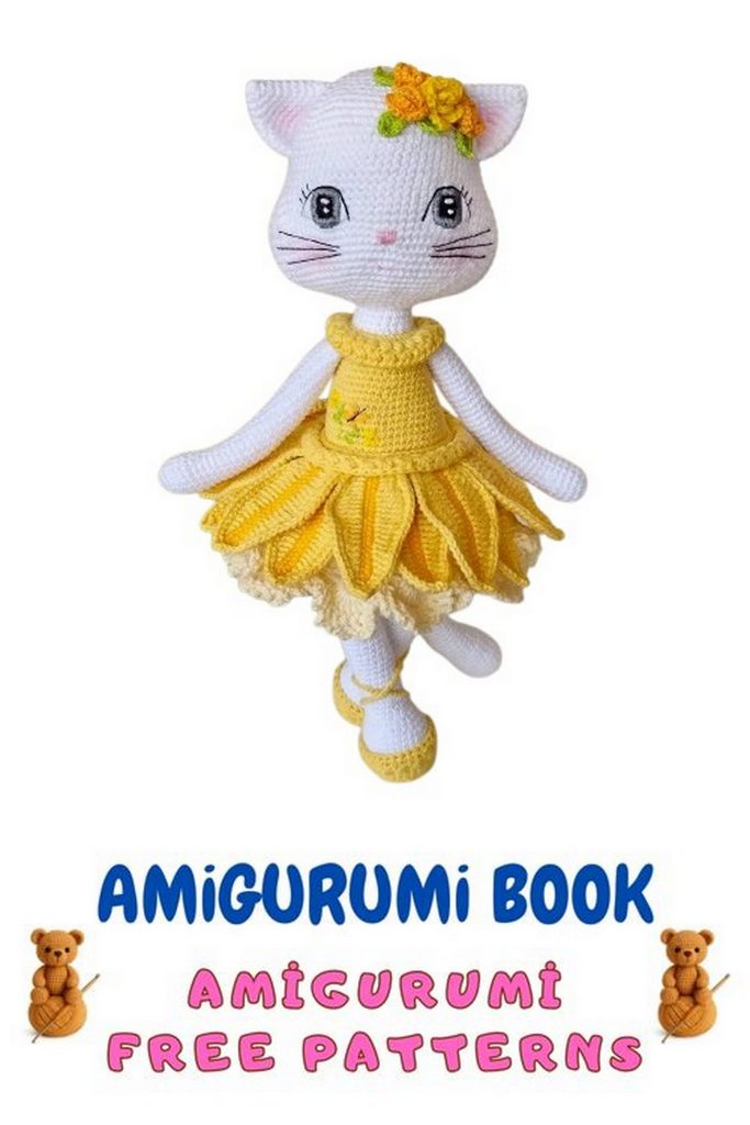 Ballerina Cat amigurumi 