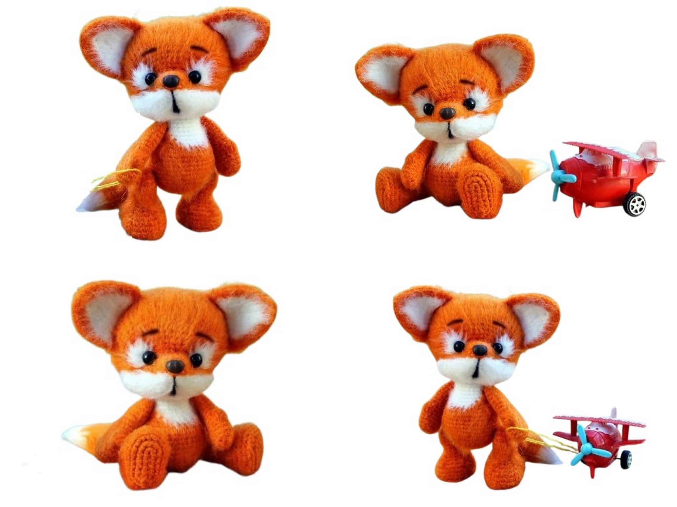 Little Baby Fox Amigurumi Free Pattern - Crochet Tutorial - Free
