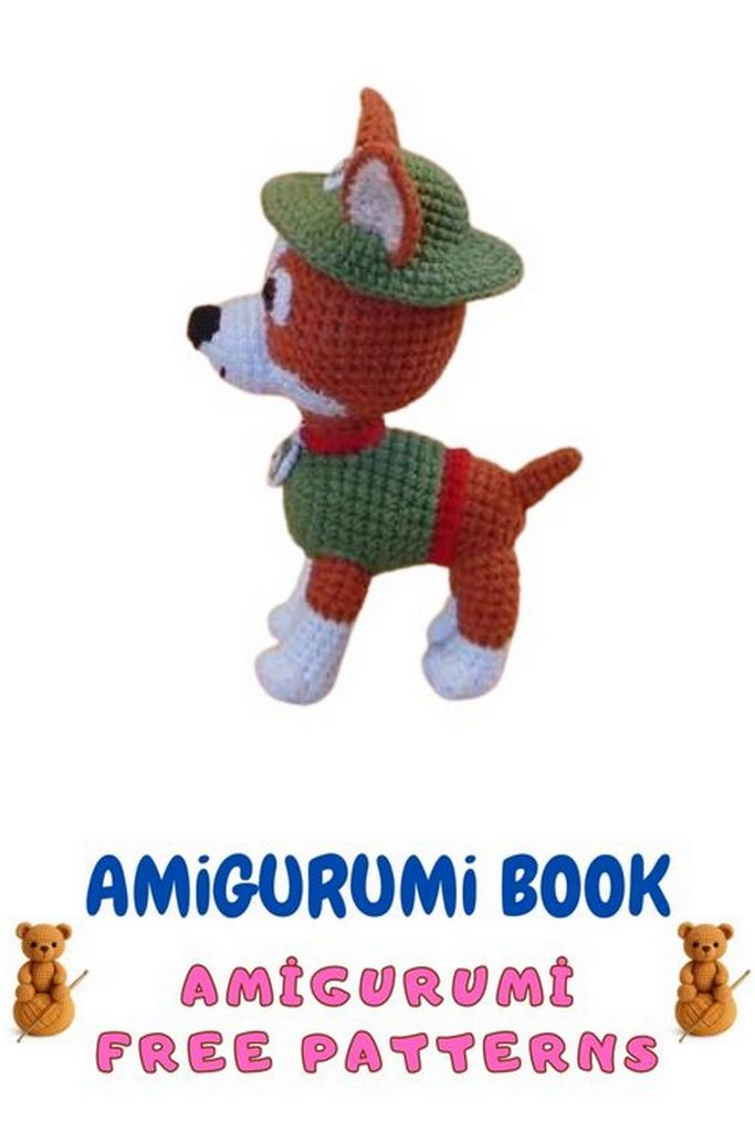 Paw Patrol Tracker Amigurumi