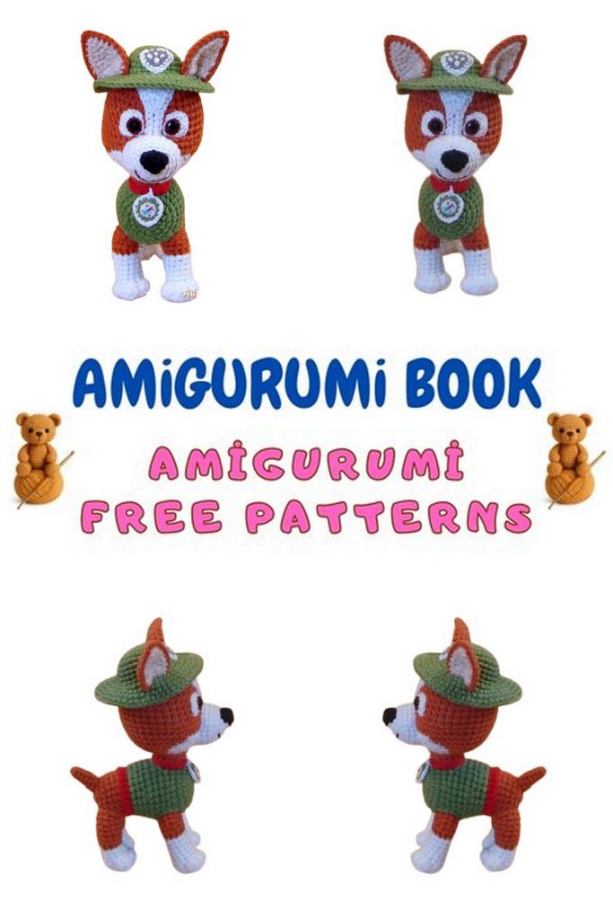 Paw Patrol Tracker Amigurumi