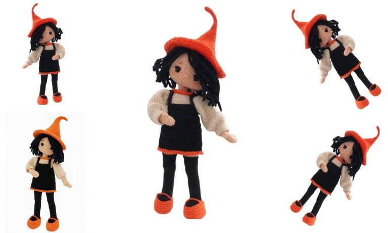 Witch Alvina Doll Amigurumi