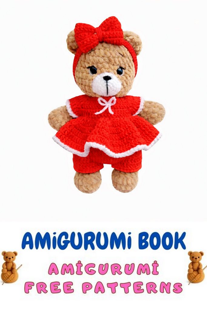 Dressed Teddy Bear Amigurumi