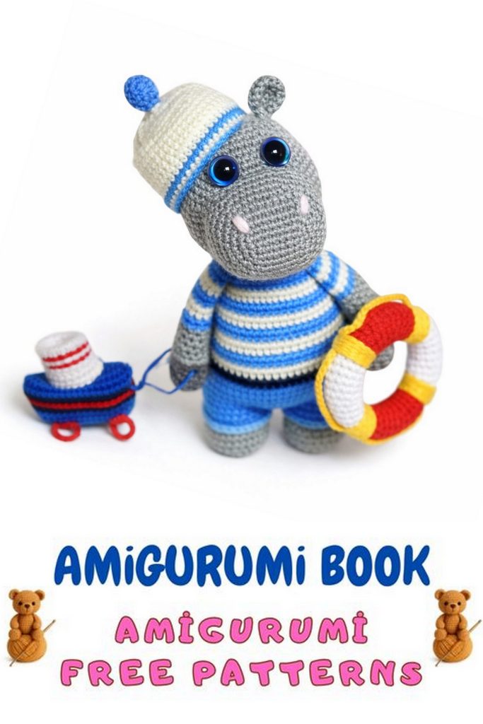 Sailor Hippo Amigurumi