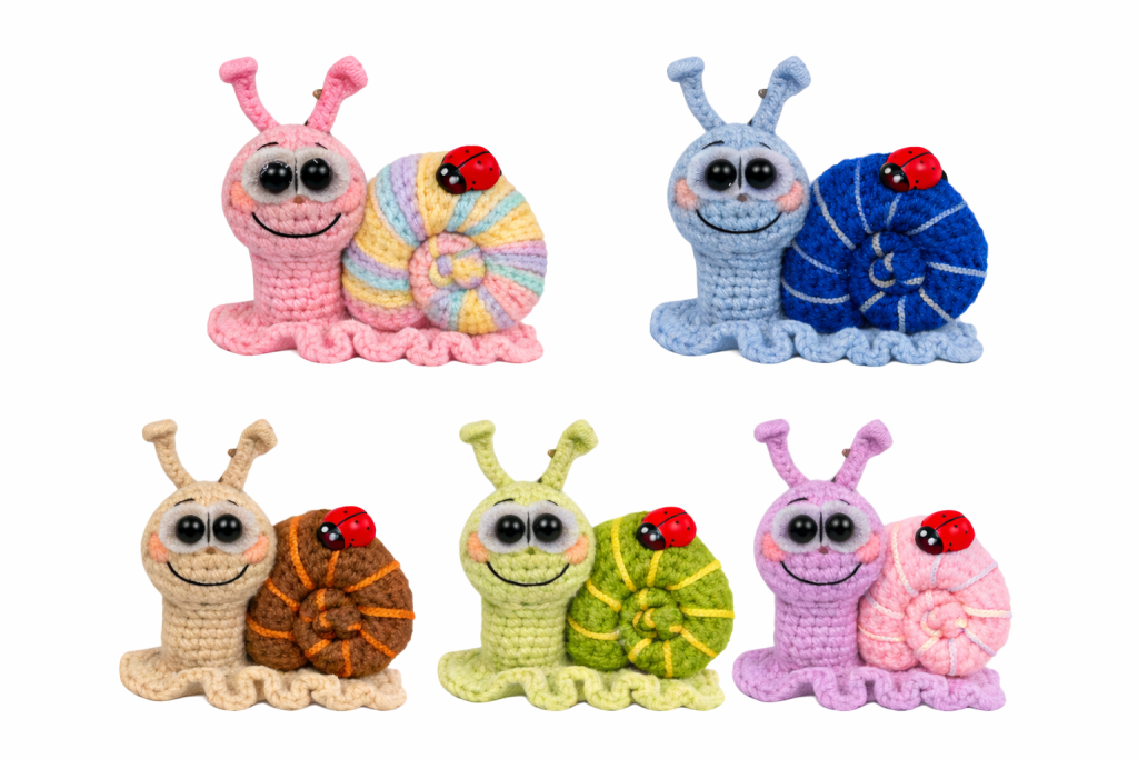 Crochet Snail Amigurumi
