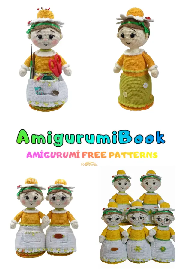 Helper Doll Chamomile Amigurumi