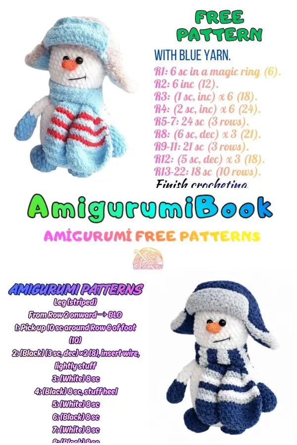 Amigurumi Snowman