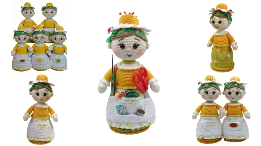 Helper Doll Chamomile Amigurumi