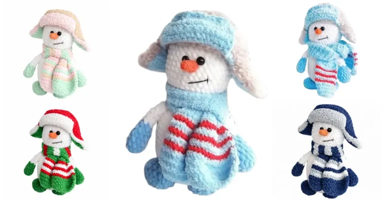 Amigurumi Snowman
