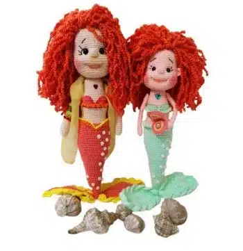Beatifull Mermaid Amigurumi Free Pattern