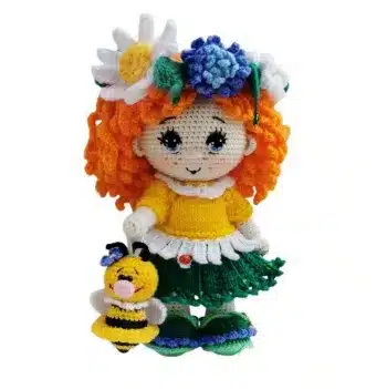 Cornflower Doll Amigurumi free pattern