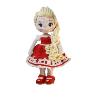 crystal doll amigurumi free pattern