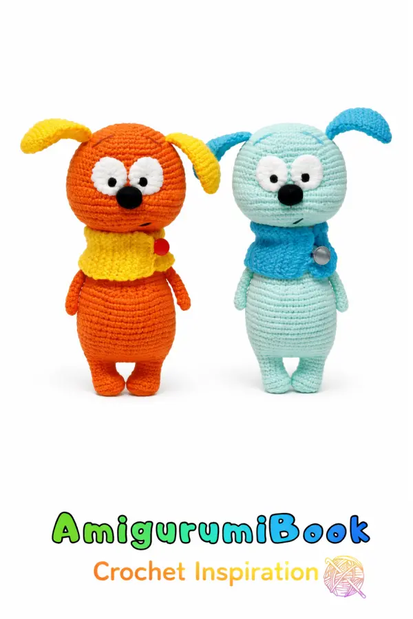 crochet dog amigurumi timka free pattern step by step tutorial